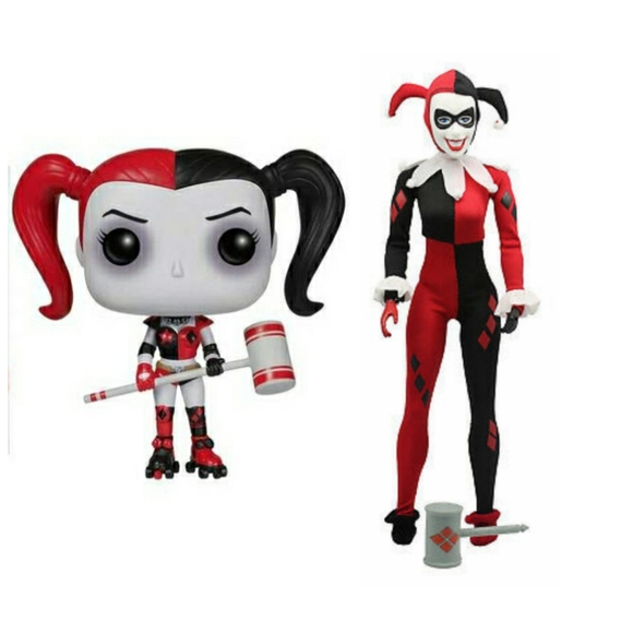 Funko Mego Harley Quinn Collector's Set - Picture 1 of 5